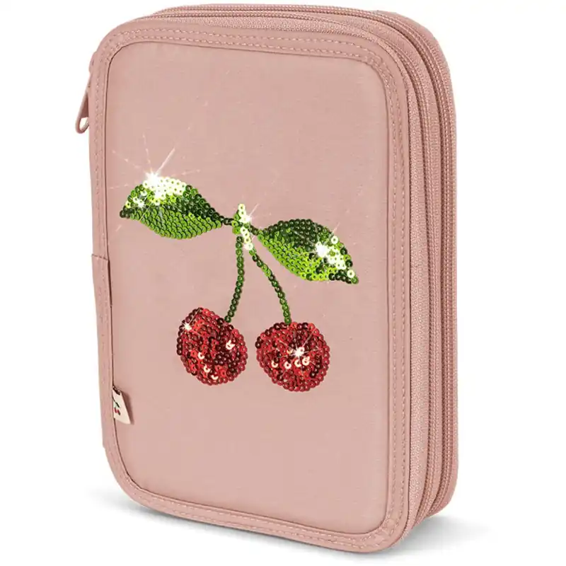 Premium Konges Sløjd Mahogany Rose Clover Pencil Case
