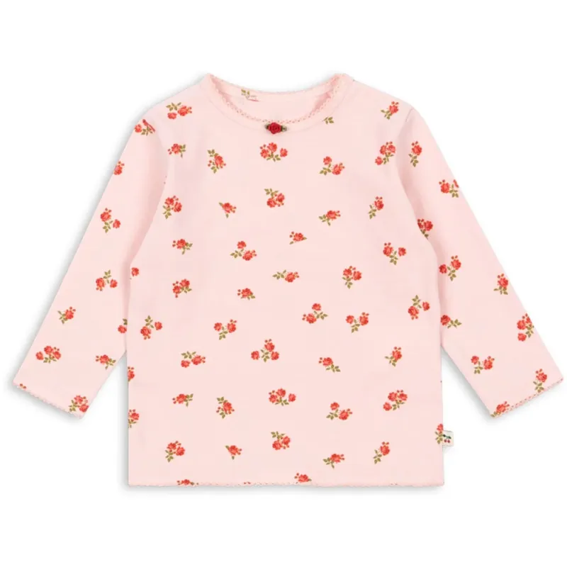 Konges Sløjd Rosa Pink Basic Blus GOTS Erbjudandepris
