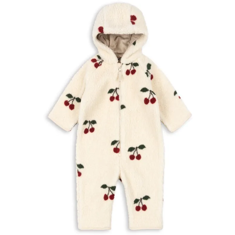 Expressleverans Konges Sløjd Ma Grande Cerise Jody Nallebjörn Onesie Grs