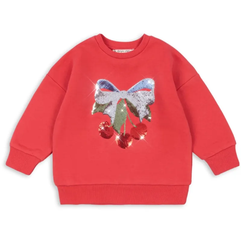 Konges Sløjd Winterberry Lou Paljet Sweat Skjorta Ocs Populär