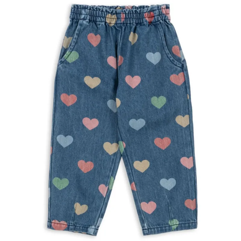 Endast idag Konges Sløjd Bon Coeur Coloré Magot Frill Byxor GOTS