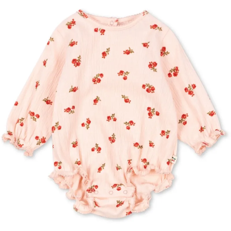prisnedsättning Konges Sløjd Rosa Pink Chleo Romper GOTS