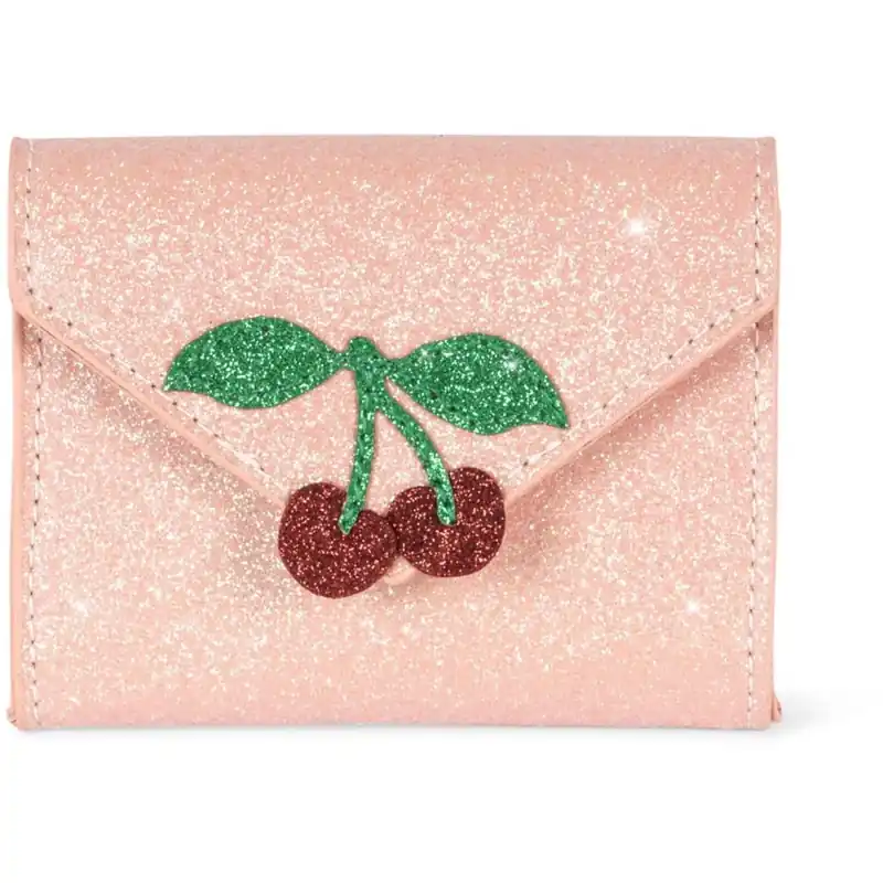 Endast idag Konges Sløjd Pink Glitter Love Letter Plånbok