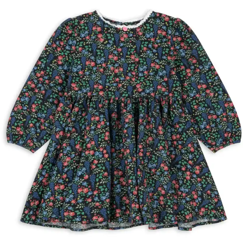 Snabb frakt Konges Sløjd Bellasera Vida Puff Sleeve Klänning GOTS