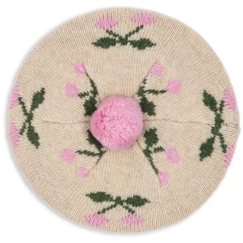 Köp nu Konges Sløjd Cherry Belou Stickad Beret