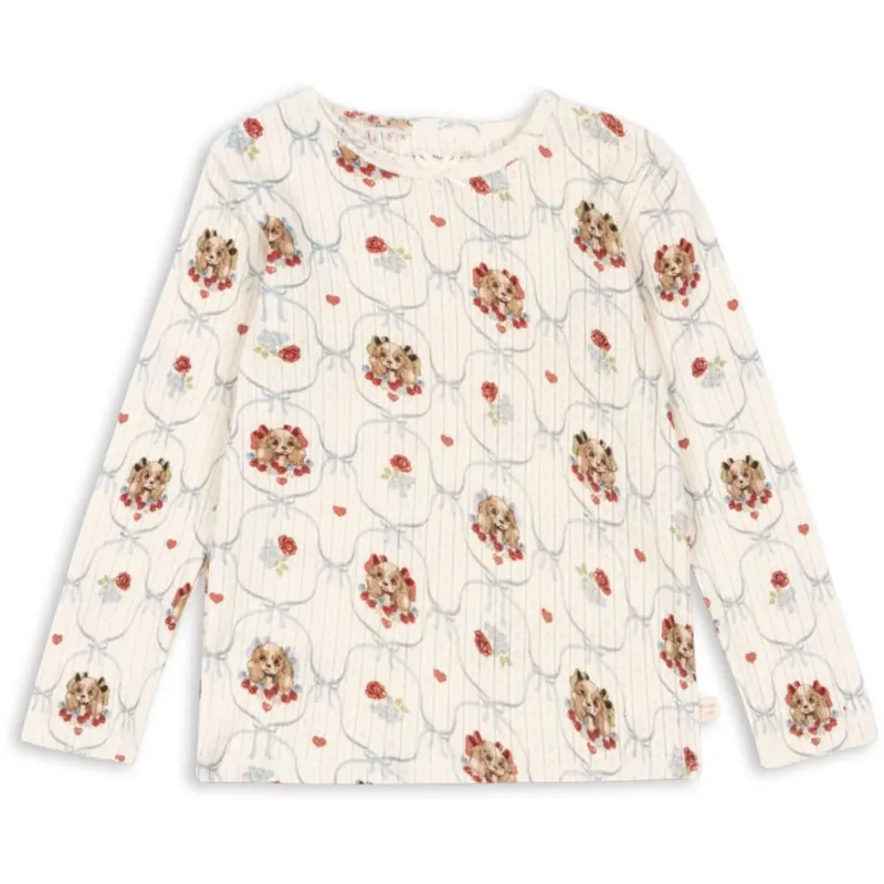 Begränsad tid Konges Sløjd Puppy Minnie Blus GOTS