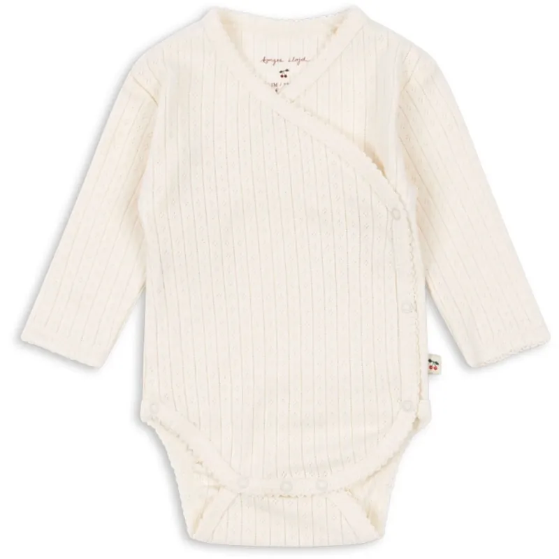 Konges Sløjd Antique White Minnie Newborn Body GOTS Nyhet