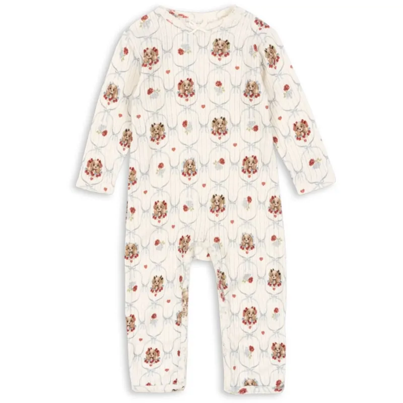 Köp nu Konges Sløjd Puppy Minnie Onesie GOTS