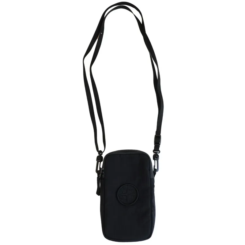Stone Island Black Cross Body Väska Handla nu