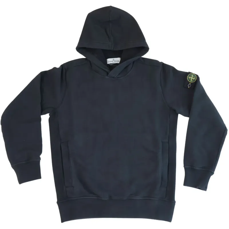Stone Island Black Hoodies Sweater Lågt pris