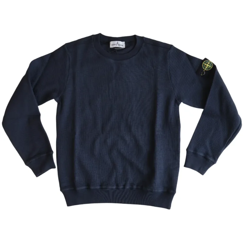 Stone Island Navy Blue Sweatshirt Outlet