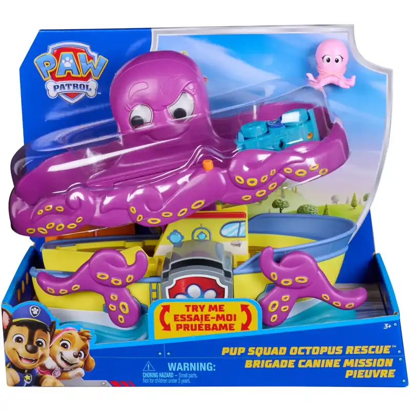 Paw Patrol Pup Squad Blæksprutte Legesæt Beställ nu