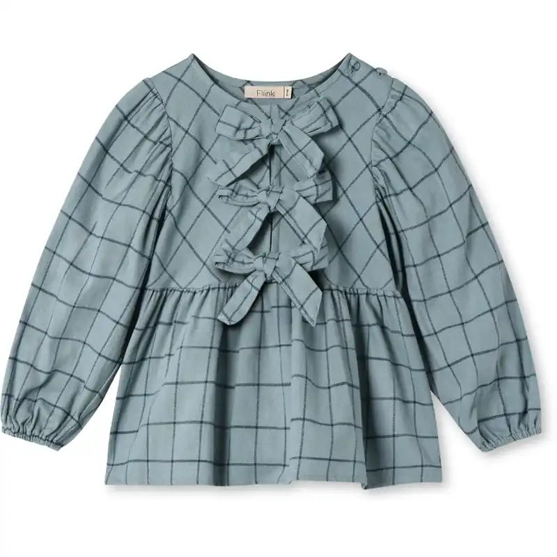 Fliink Slate Cody Check Blus Erbjudande