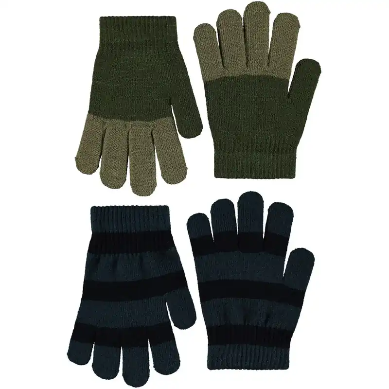 Utförsäljning Molo Bark Green Kei Handskar