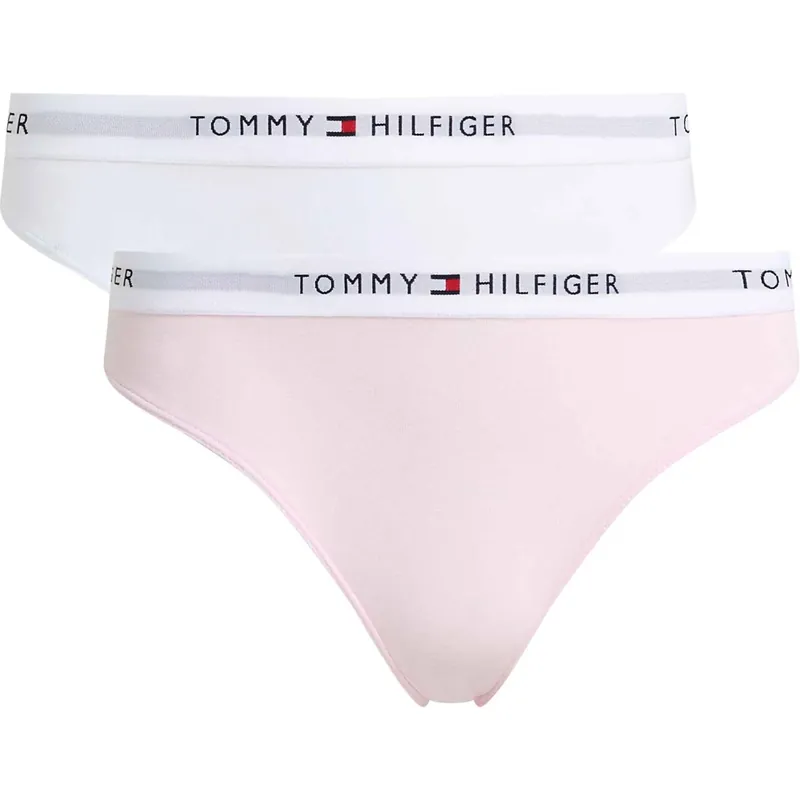 Lägg i varukorgen Tommy Hilfiger Light Pink/White 2 Pk Bikini