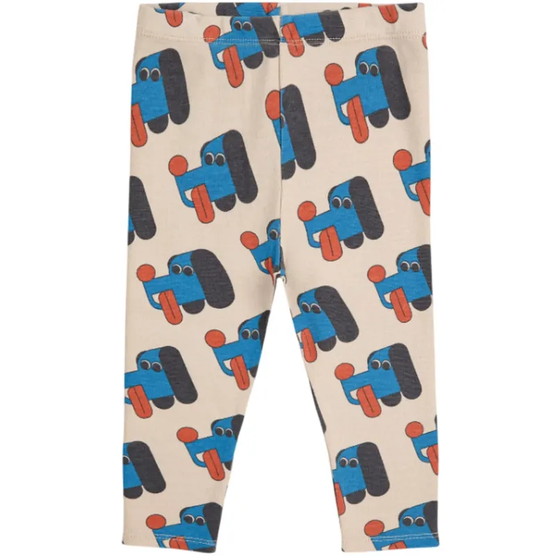 Populär Bobo Choses Offwhite Doggy Mate All Över Leggings