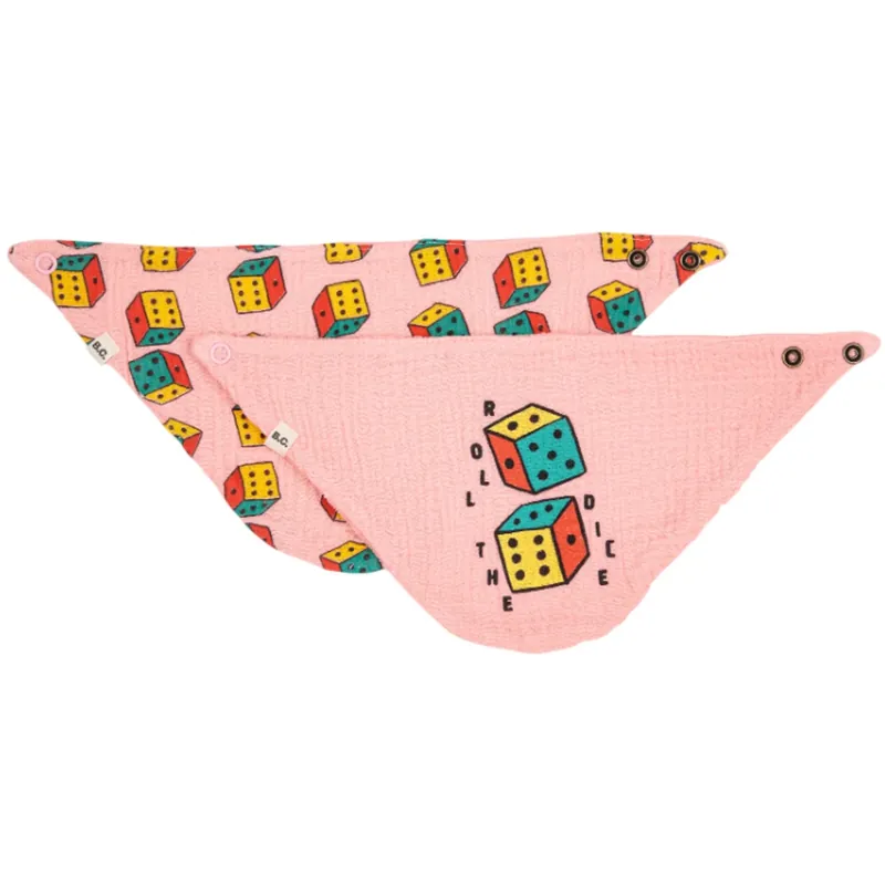 Outlet Bobo Choses Pink Roll The Dice Haklapp Sett