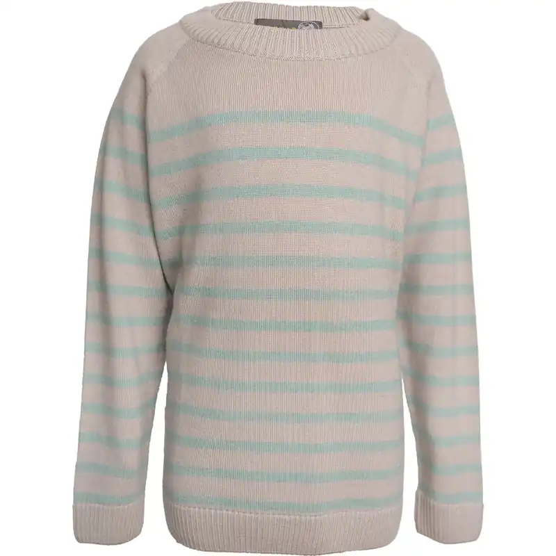 Hanevild Cream Oatmeal Bertil Blouse, Merino Ull Kampanj
