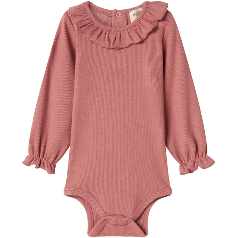 MarMar Modal Fine Rib Perished Rose Brandine Body Billig