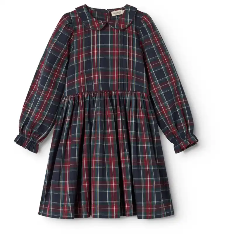 MarMar Check Pilot Navy Check Delice Klänning Köp online