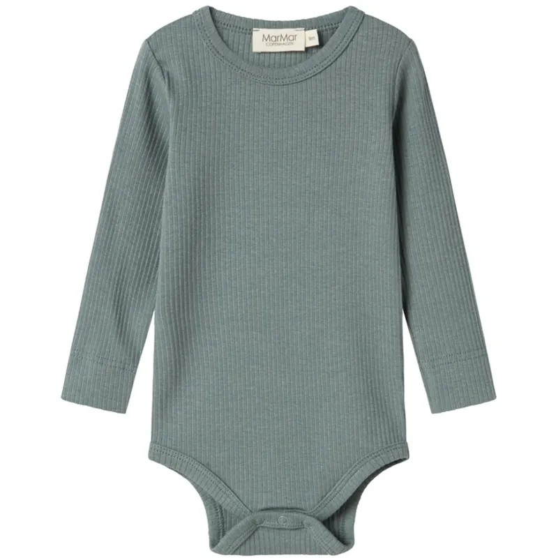 MarMar Modal Dusty Green Plain Body LS Kampanjpris