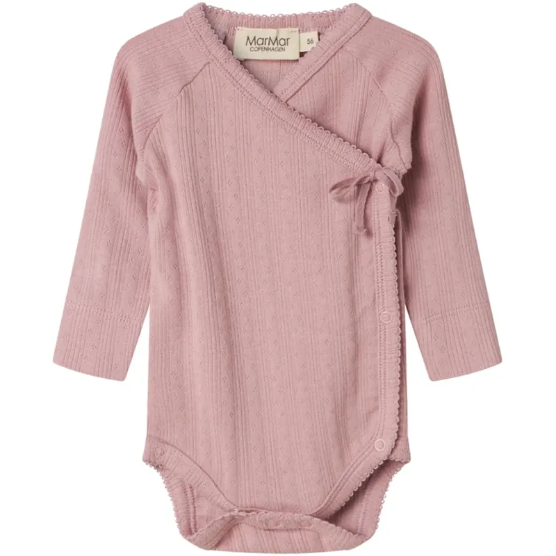 MarMar New Born Modal Pointelle Soft Berry Belita Body Endast idag