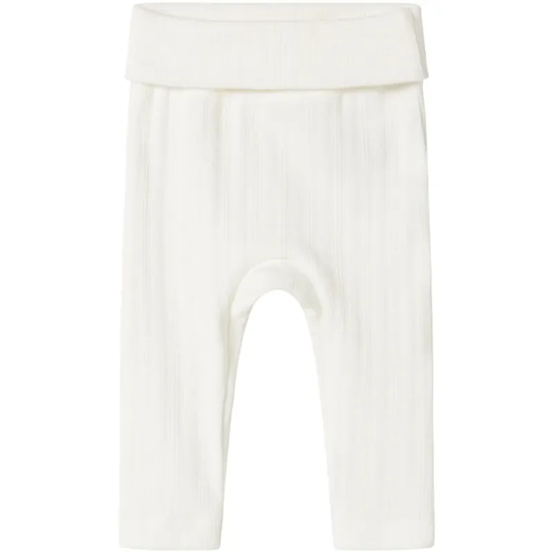 MarMar New Born Modal Pointelle Gentle White Piva Byxor Nyhet