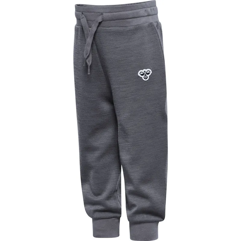 Hummel Dark Grey Melange Mini Ull Byxor Bee Nyhet
