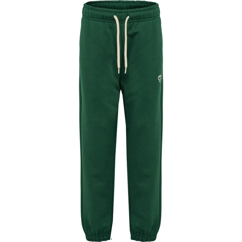 Hummel Dark Green Jr Loose Sweatpants Bee Sänkt pris