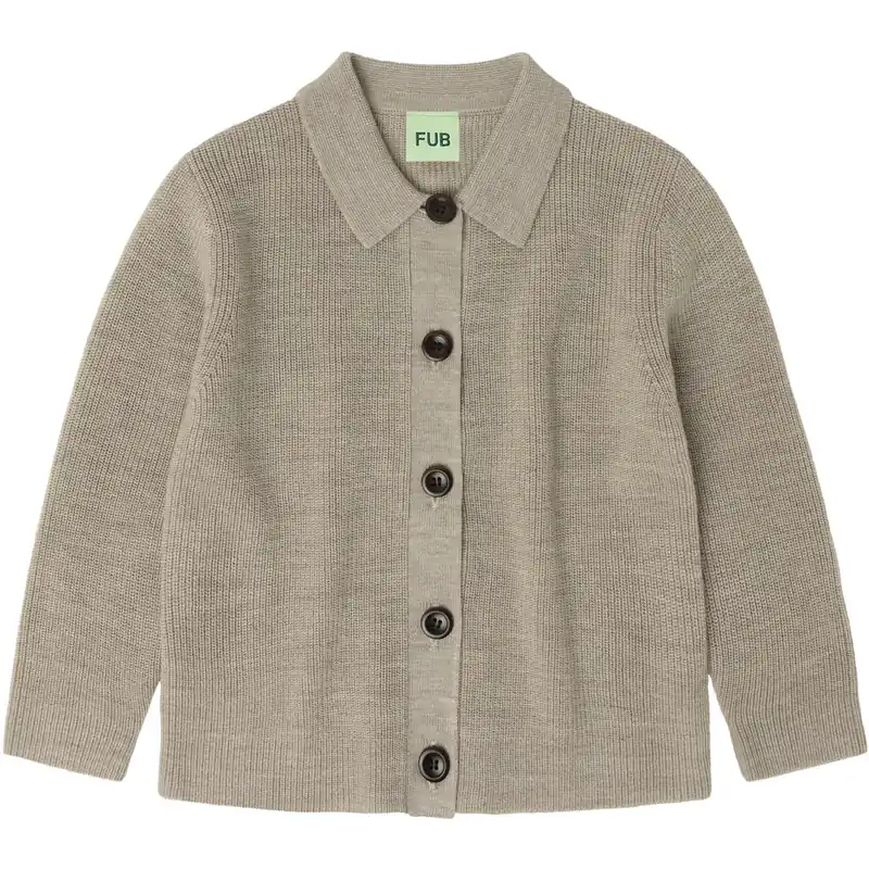 Erbjudande FUB Oat Melange Cardigan