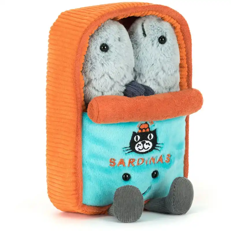 Billig Jellycat Amuseables Sardine Tin 17 Cm