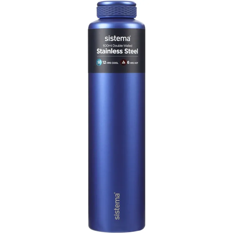 Begränsat erbjudande Sistema Future Dusk Stainless Steel Termoflaska 600 Ml