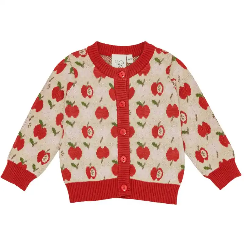 Erbjudandepris Flöss Red Apple Apple Stickad Cardigan