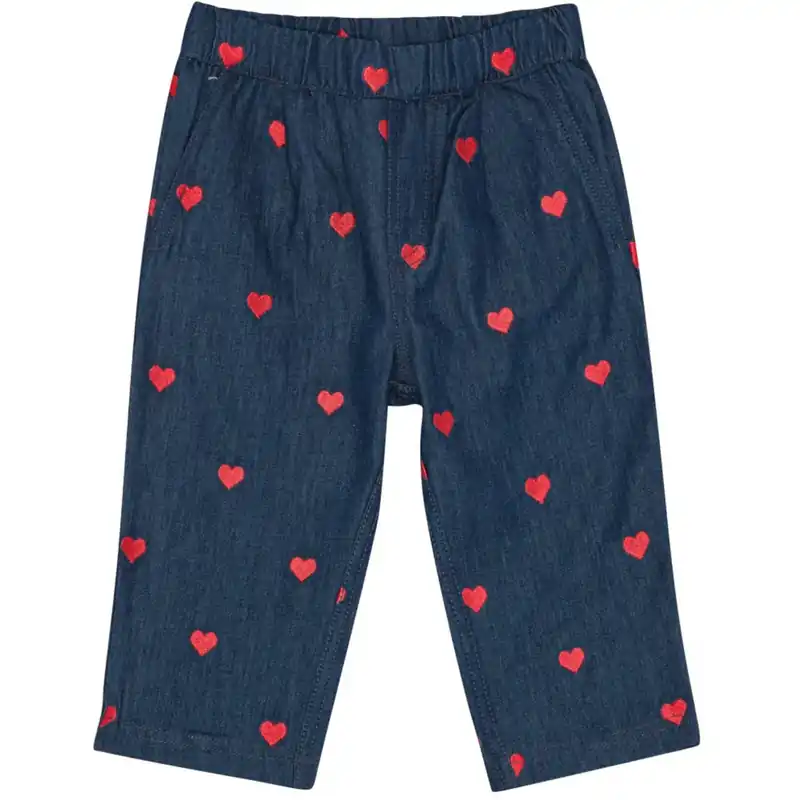 Sänkt pris Flöss Mid Blue Heart Amee Byxor