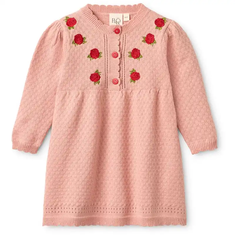 Reapris Flöss Warm Pink Aya Klänning