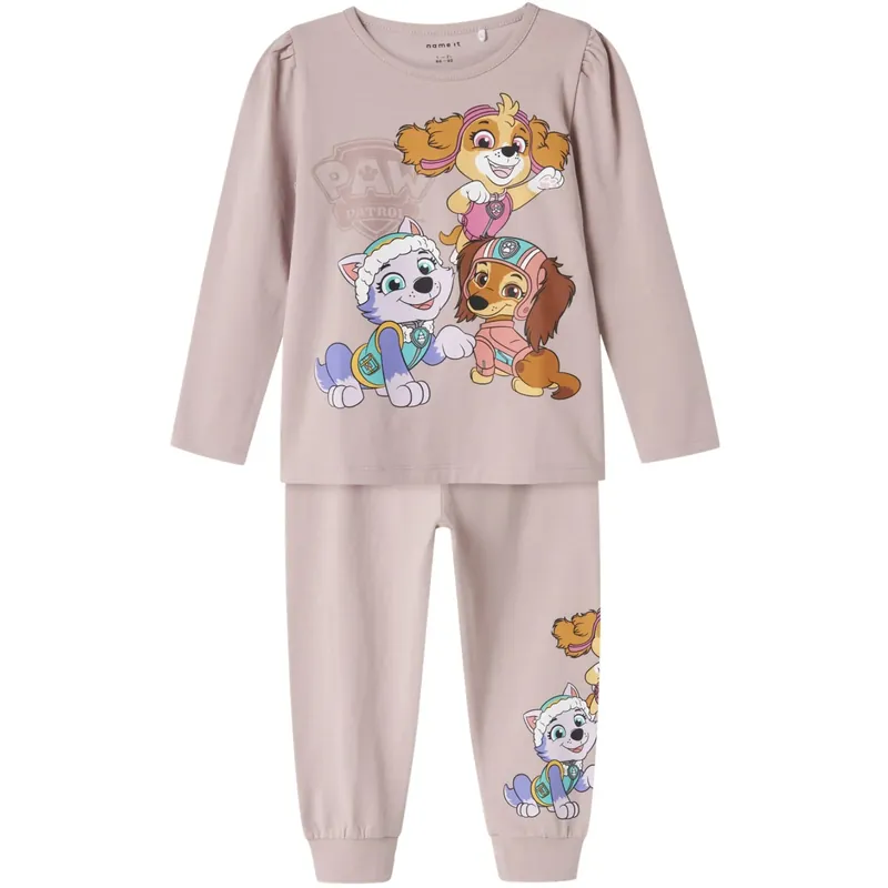 Name It Burnished Lilac Nmfadas Pawpatrol Ls Nattkläder Noos Cplg Erbjudande