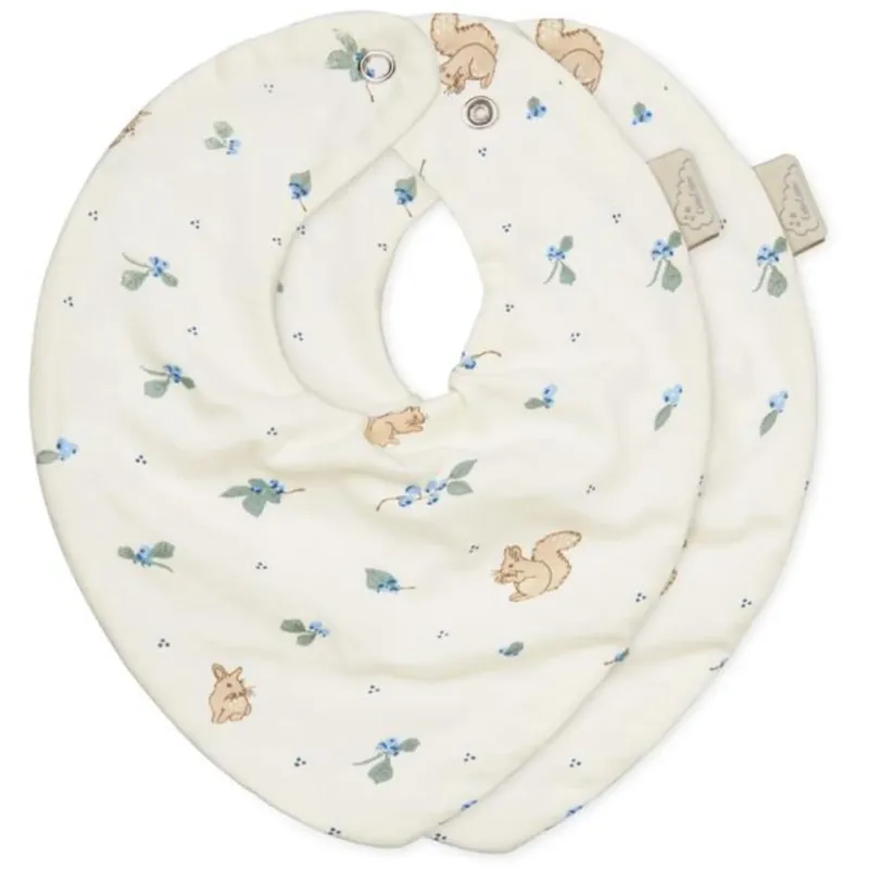 Cam Cam Copenhagen Blueberries Bandana Savlesmæk 2-pak Billigare