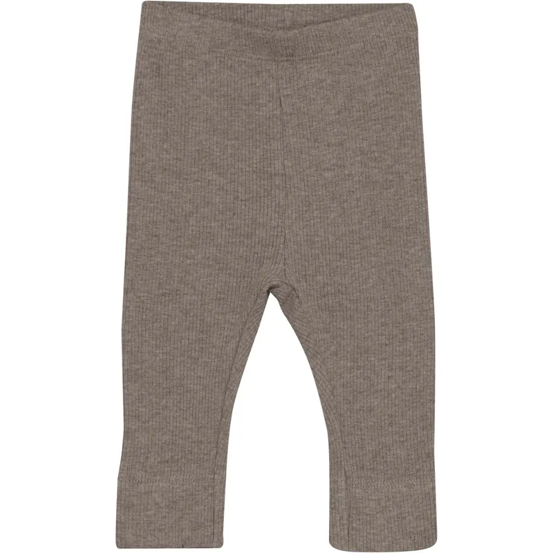 Endast denna vecka FIXONI Coffee Quartz Melange Leggings Melange Rib