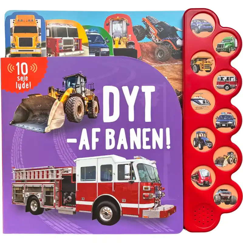 Forlaget Tukan Stor Papbog M/10 Lyde Dyt – Af Banen! Snabb frakt