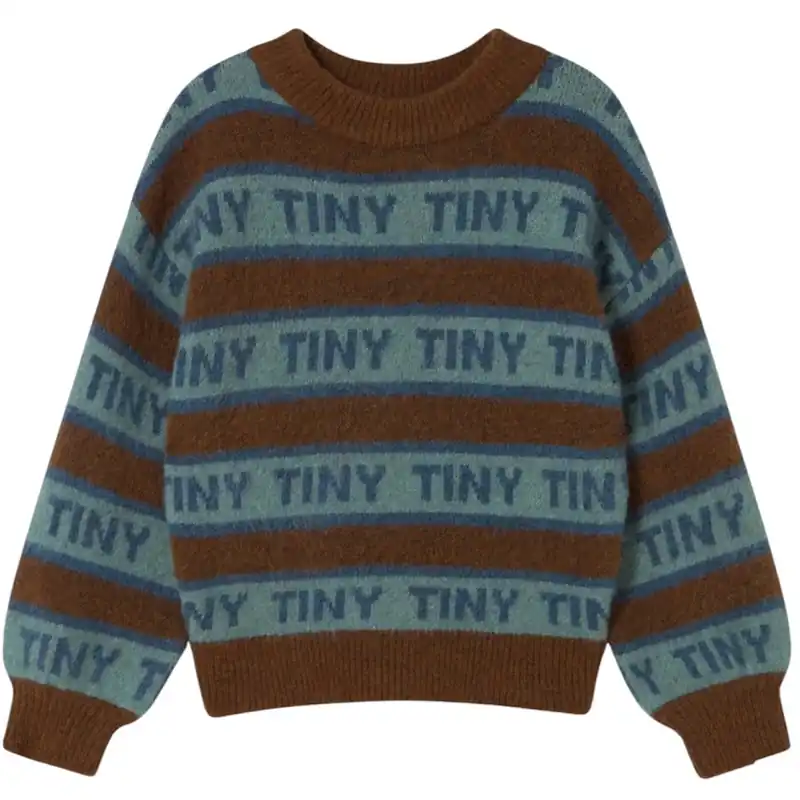 TinyCottons Dark Brown Tiny Sweater Begränsat erbjudande
