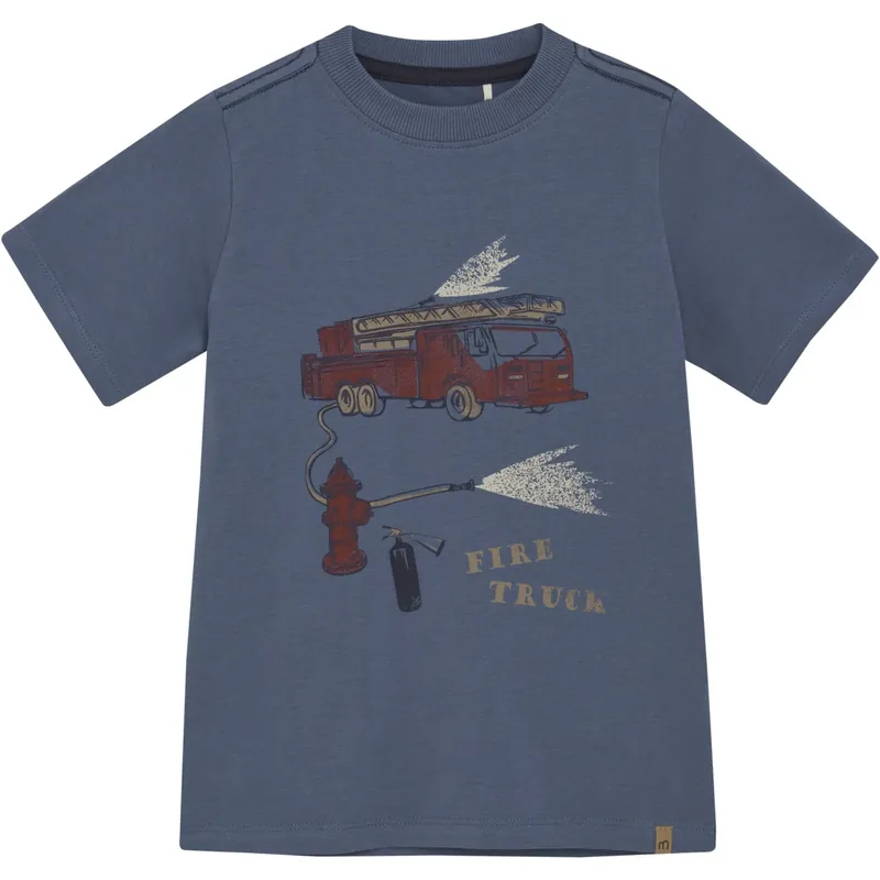 Minymo China Blue T-Shirt Ss Utförsäljning