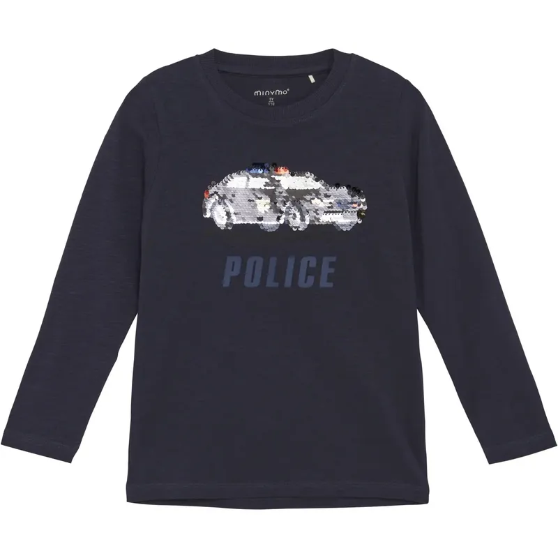 Rabatt Minymo Parisian Night T-Shirt Ls