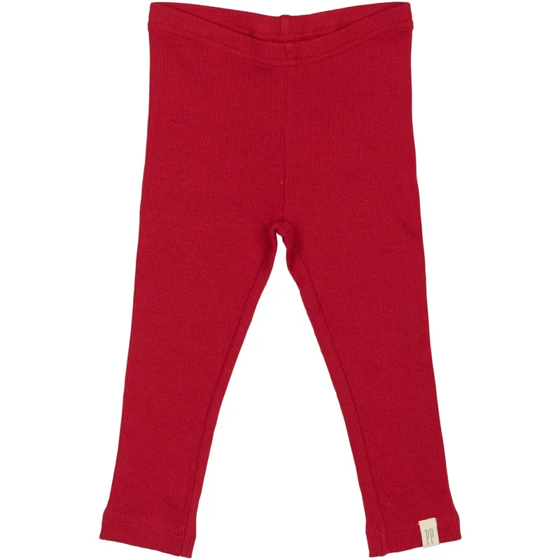 Köp online Petit Piao Jet Red Legging Modal