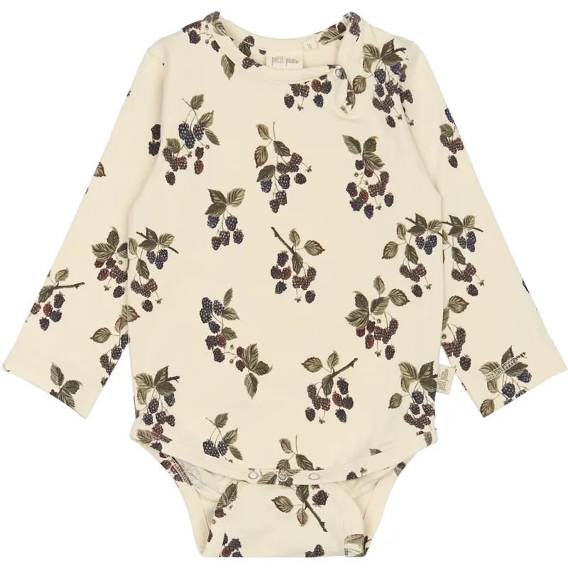 Kampanj Petit Piao Black Berry Body L/S Printed