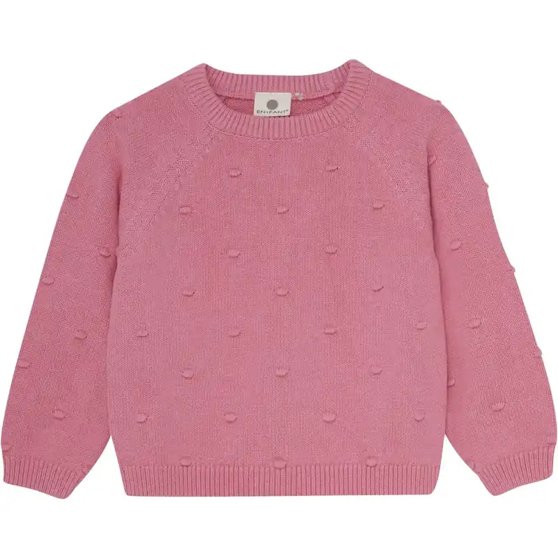 Trygg betalning En Fant Confetti Pullover Stickad W. Ull