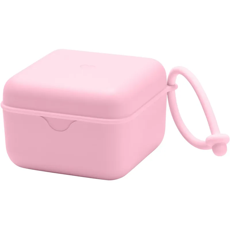 Billig Bibs Baby Pink Napp Box