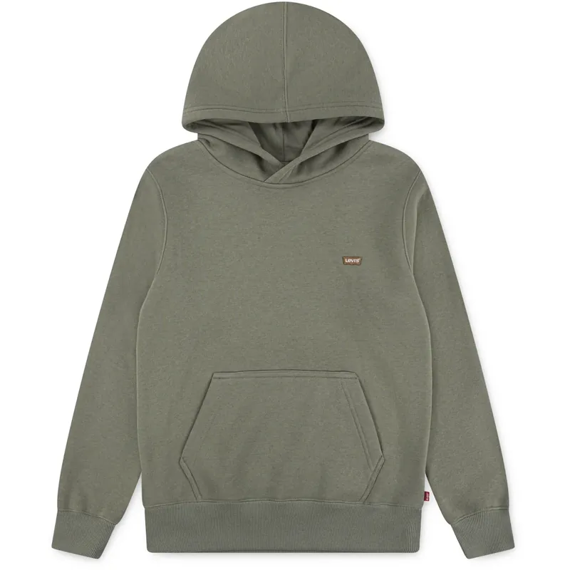 Rabatt Levi‘s Deep Lichen Green Mini Batwing Pull Över Hoodies