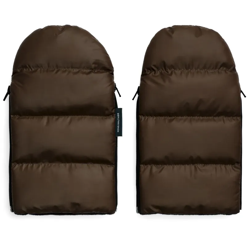 Sista chansen KongWalther Puffer Chocolate Brown Østerbro Handskar