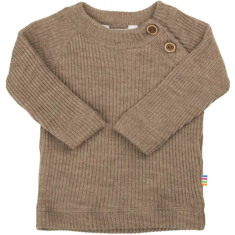 Joha Beige Melange Blus M/Lange Ärmar Snabb frakt