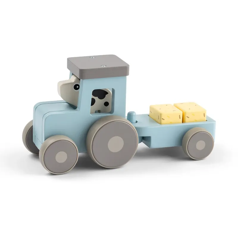 DonebyDeer Blue Tiny Farm Traktor Dotti Kundfavorit